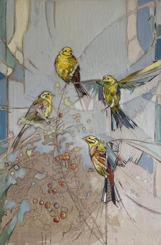 Yellowhammer flock