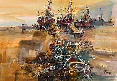 Fishing Boats, Beer Beach