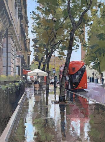 Northumberland Avenue, April Showers