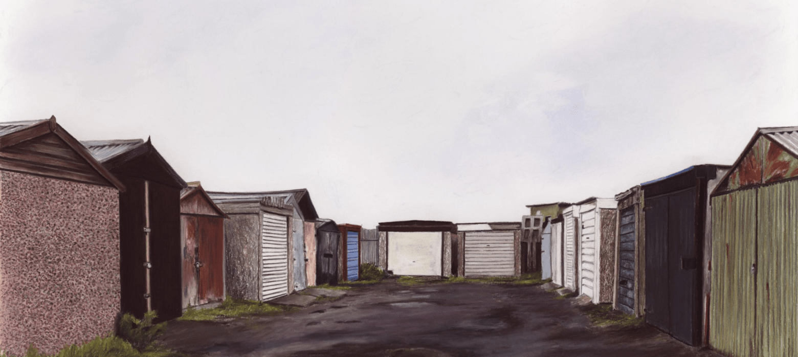 artwork of garages