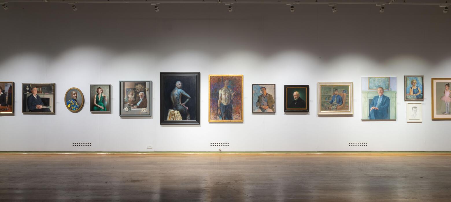 Royal Society of Portrait Painters Installation 