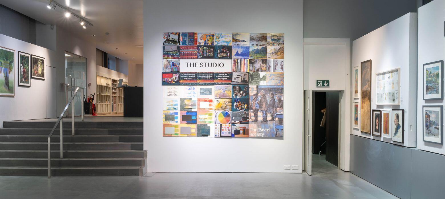 Photograph of Pastel Society Interactive Studio