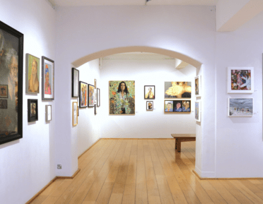 North Gallery during the Society of Women Artists exhibition